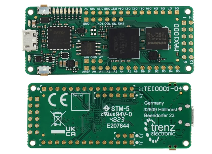 Trenz Electronic MAX1000 IoT Maker Board